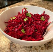 fresh beet and carrot slaw olive this