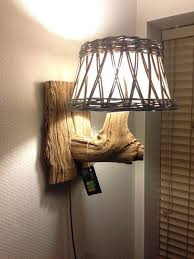 Rustic Lamps Wall Lamp Wood Lamps