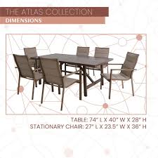 atlas patio dining sets at com