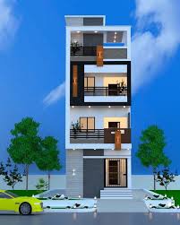 3d home elevation india