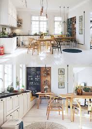 Table top is in a rectangular shape and can fit up to 6 chairs. Living Room Kitchen Scandinavian Interior Design Novocom Top