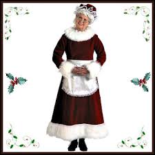 mrs claus costumes and