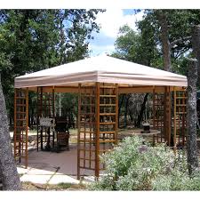 Come in today to take advantage of these prices! Garden Winds Replacement Canopy Top For Sam S Club Hexagon Gazebo Riplock 350 Walmart Com Walmart Com