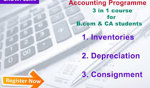 Accounting Class B Com Ca Students Online Inventory Depreciation Consignment With Ca Harsha Sanghi At Bangalore Events High