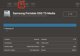 Samsung T5 SSD External Hard-Drive Instal… - Apple Community