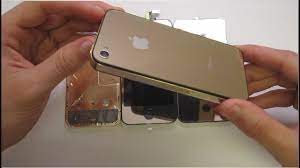 The iphone 4 is a smartphone that was designed and marketed by apple inc. Fully Gold Iphone 4 Color Conversion Swap By Www Zeetron Com Youtube