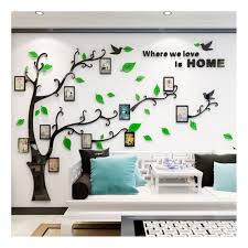 acrylic 3d mirror stereo wall stickers