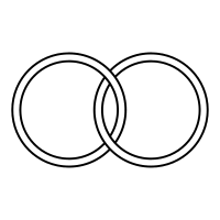 Interlocking Rings Icons Noun Project