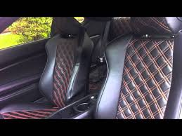 Clazzio Cross Stitched Seat Covers In