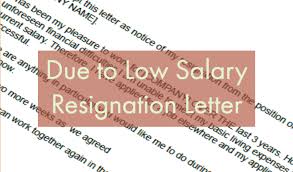I appreciate your support during my tenure here, and i take with me the valuable experiences i have gained over the last six years. Resignation Letters On Twitter Resignation Letter Example Due To Low Salary Https T Co Jtynufgv6d