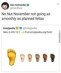 Our goal is for newgrounds to be ad free for everyone! Dan Schneider No Nut November Not Going As Smoothly As Planned Fellas Emojipedia Emojipedia New In Ios 121 Foot Emojipediaorgfoot Which One Of These Is Closest To Icarly Feet Fellas By Hmmmmmmmm