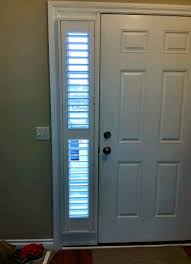 Sidelight Front Door Window Treatments