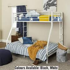 Metal Bunk Beds Twin Over Full With