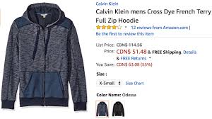 Amazon Canada Cyber Monday Deals Save 55 On Calvin Klein