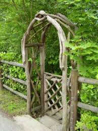 Diy Garden Ideas Garden Arch And Bench