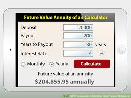 How To Calculate Annuities On A Finance Calculator 6 Steps