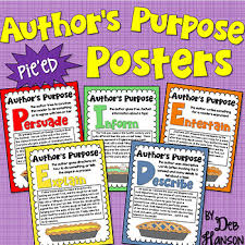 Authors Purpose Pieed Worksheets Teaching Resources Tpt