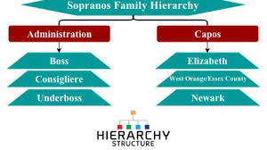Sopranos Family Hierarchy Hierarchystructure Com