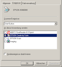 Also make sure that the epson event manager icon is displayed in the notification area of the windows taskbar/system open epson event manager from the shortcut icon the desktop (or all. Assigning A Program To A Scanner Button