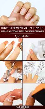 learn how to remove acrylic nails