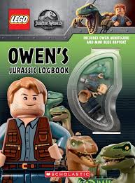Jurassic world owen grady coloring pages parent post : Lego Jurassic World Owen S Jurassic Logbook Wth Owen Minifigure And Mini Blue Raptor Scholastic Shop