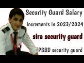 security guard Salary Increase 2023 2024 || security guard salary  increments in UAE || UAE jobs