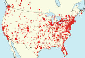 bed bugs distribution in us and home