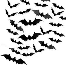 3d bat halloween decoration stickers