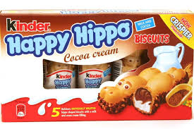 kinder happy hippo cocoa cream 5 pack