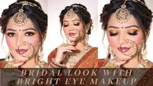 traditional indian bridal makeup look
