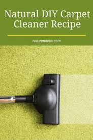 natural carpet cleaner recipe nature moms