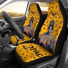 Tupac Shakur Lph Car Seat Cover Set Of