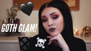 goth glam makeup tutorial dramatic