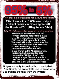Percentages Agree With The Kjv Bible Charts King James