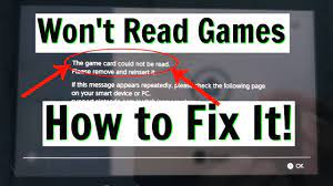 Remove the game card from the switch and insert back the card to check if the issue is resolved. Nintendo Switch Game Card Reading Issues Diy Repair Instructions Tronicsfix Llc