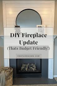 Diy Fireplace Update That S Budget