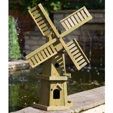 Smart Garden Giant Wooden Windmill