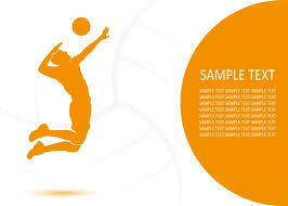 volleyball background vector images
