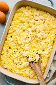 Baked Scrambled Eggs For Two gambar png