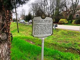historical markers the battle of