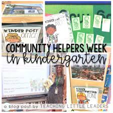 Community Helpers Week In Kindergarten