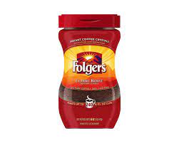 18 folgers instant coffee nutrition