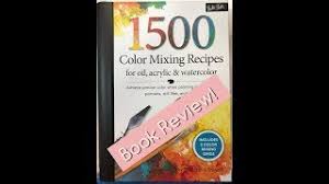 review 1500 color mixing recipes for