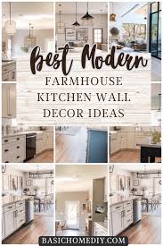 Modern Farmhouse Kitchen Wall Decor Ideas
