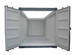 open top steel storage containers for