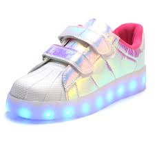 2017 New European Fashion Cute Led Lighting Children Shoes Hot Sales Lovely Kids High Quality Cool Boy Girls Luminous Sneakers Kid Shop Global Kids Baby Shop Online Baby