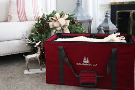 Storage ideas for your christmas decorations. Christmas Storage Solutions With Balsam Hill The Idea Room