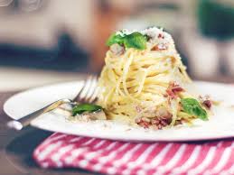 pasta with bacon cream sauce recipe