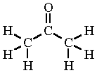 Acetone Formula Structure