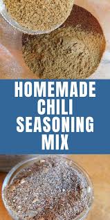 homemade chili seasoning mix little